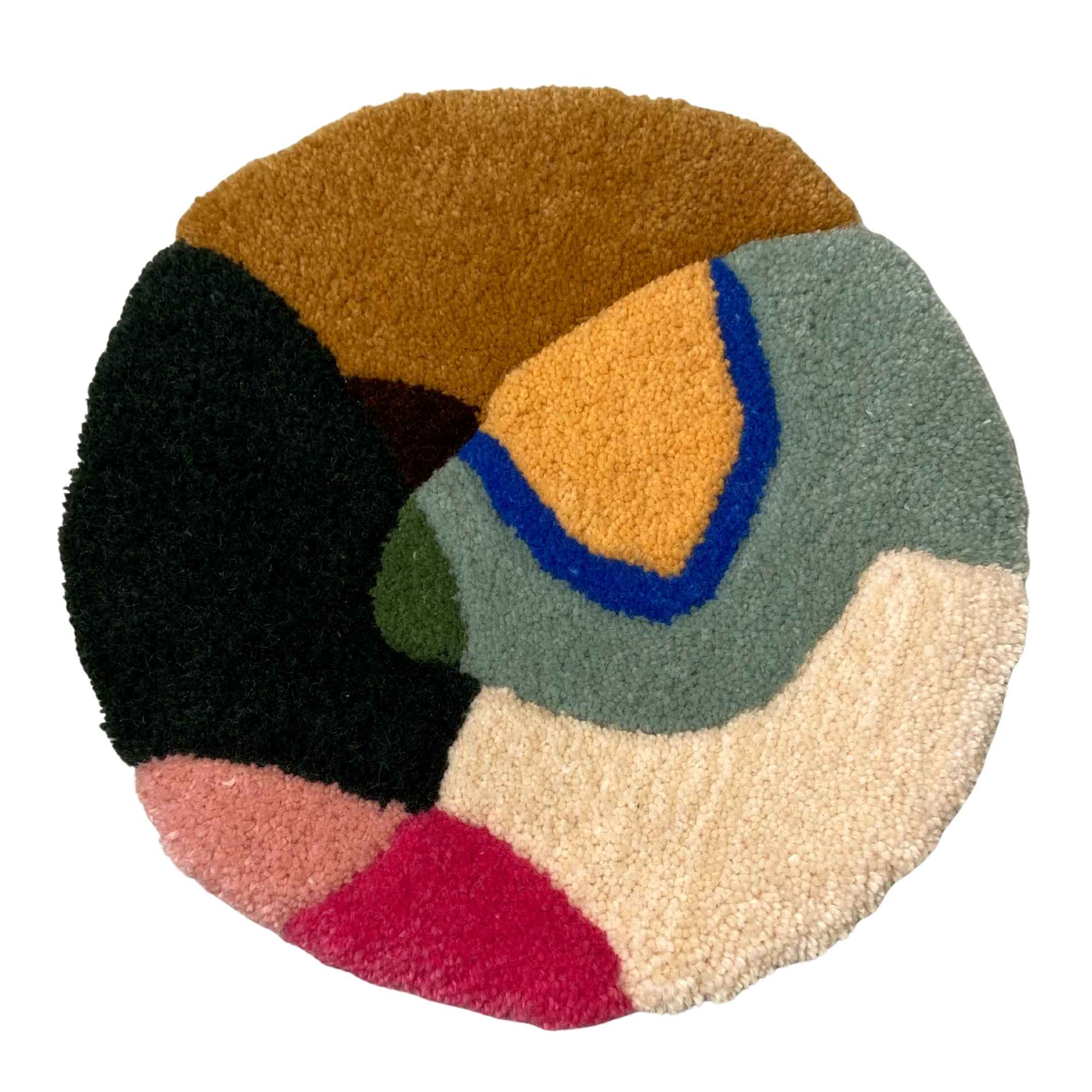 custom rug maatwerk wall art tufted rug wandtapijt